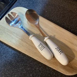 Rae Dunn Salad Utensils